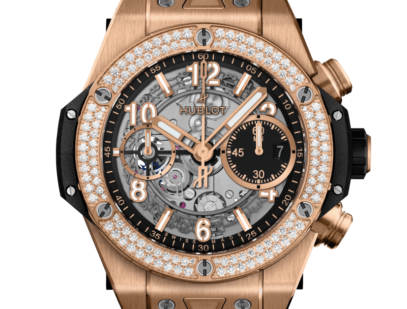 Big Bang Unico King Gold Diamonds 42 mm Hublot