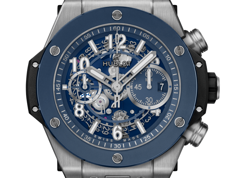 Big Bang Unico Titanium Blue Ceramic 44 mm Hublot