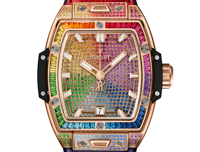 Spirit of Big Bang King Gold Rainbow 39 mm Hublot