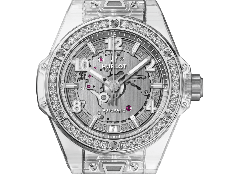 Hublot Big Bang UNICO TITANIUM BRACELETHublot Spirit Of Big Bang Moonphase Titanium White Pavé