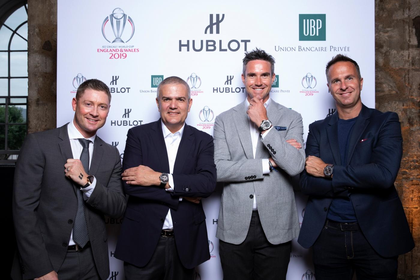 M. Clarke, R. Guadalupe, K. Pietersen, M. Vaughan