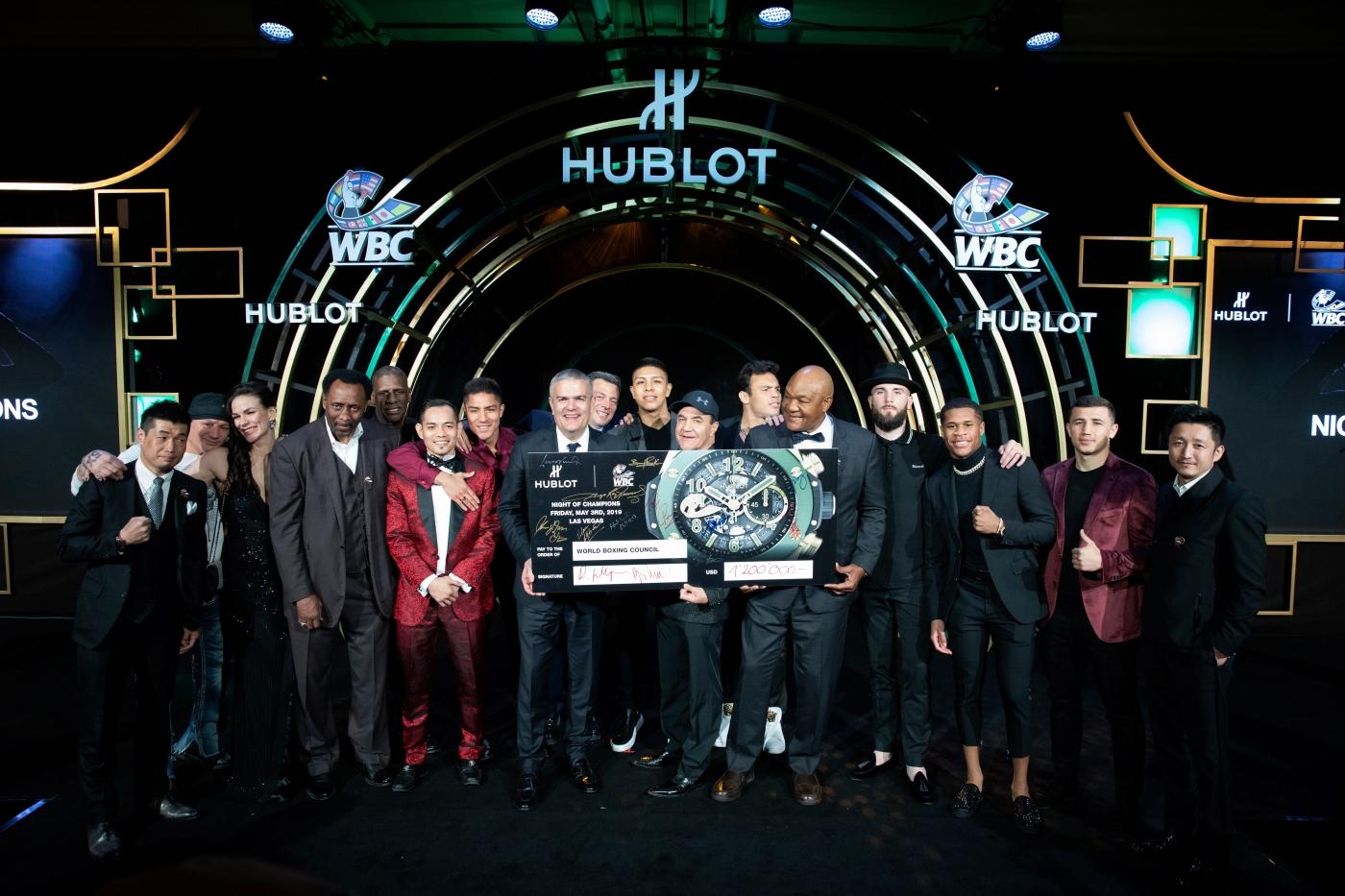 HUBLOT AND WBC TEAM UP FOR A  LEGENDARY ‘NIGHT OF CHAMPIONS’!