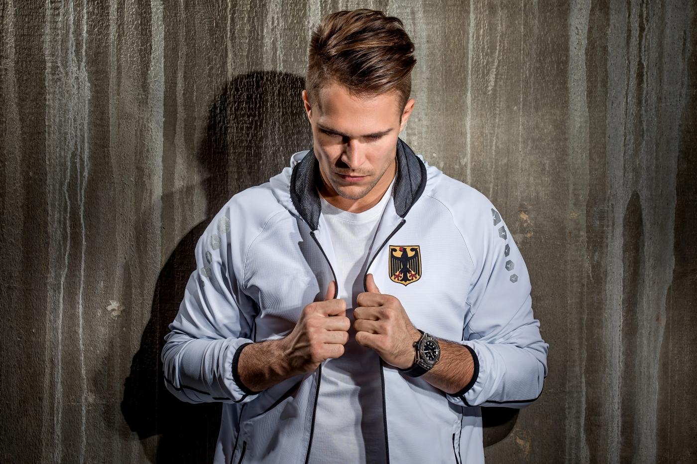 Alexander Wieczerzak wearing Hublot Big Bang Unico Judo