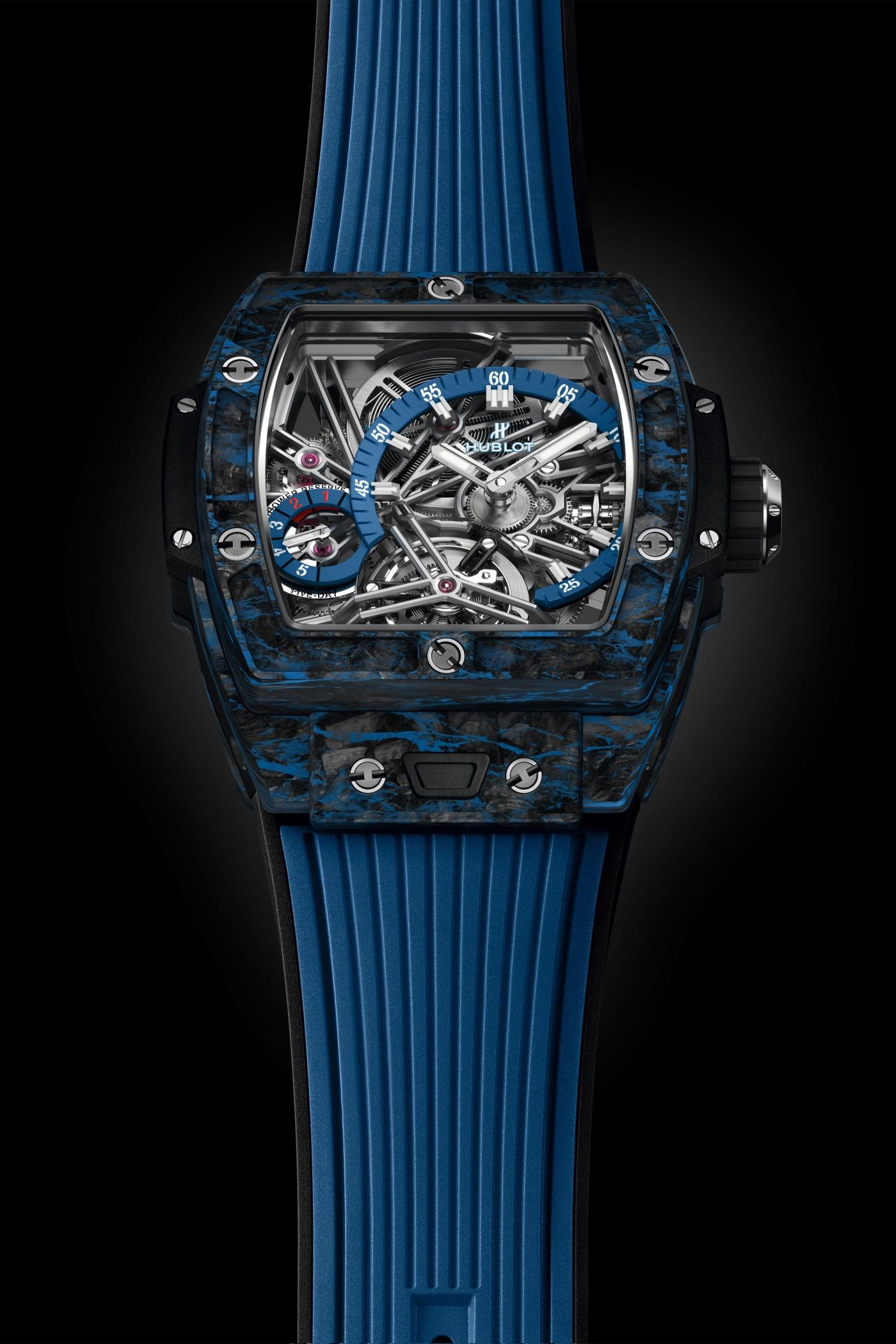 Spirit of Big Bang Tourbillon Carbon Blue