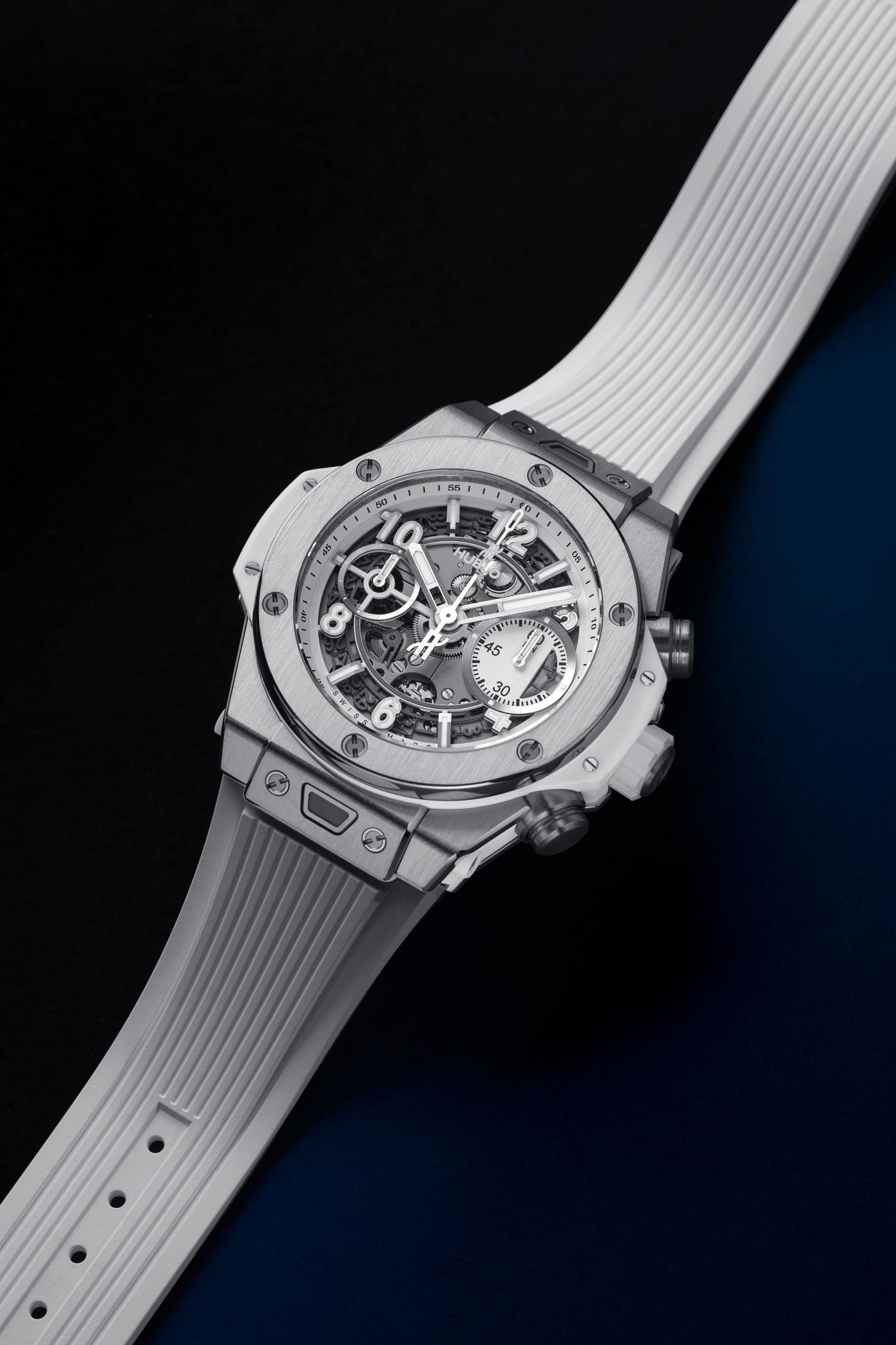 Big Bang Unico King Gold White 42mm - front views