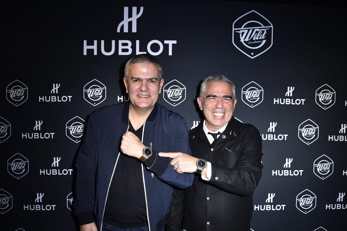 Ricardo Guadalupe and Laurent Picciotto at the Classic Fusion Wild Customs event