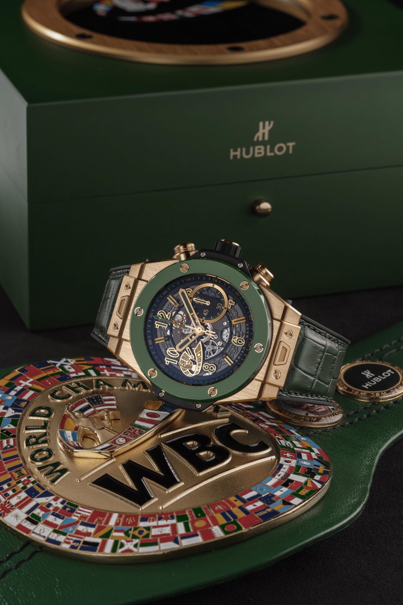 Big Bang Unico WBC Gold Ceramic