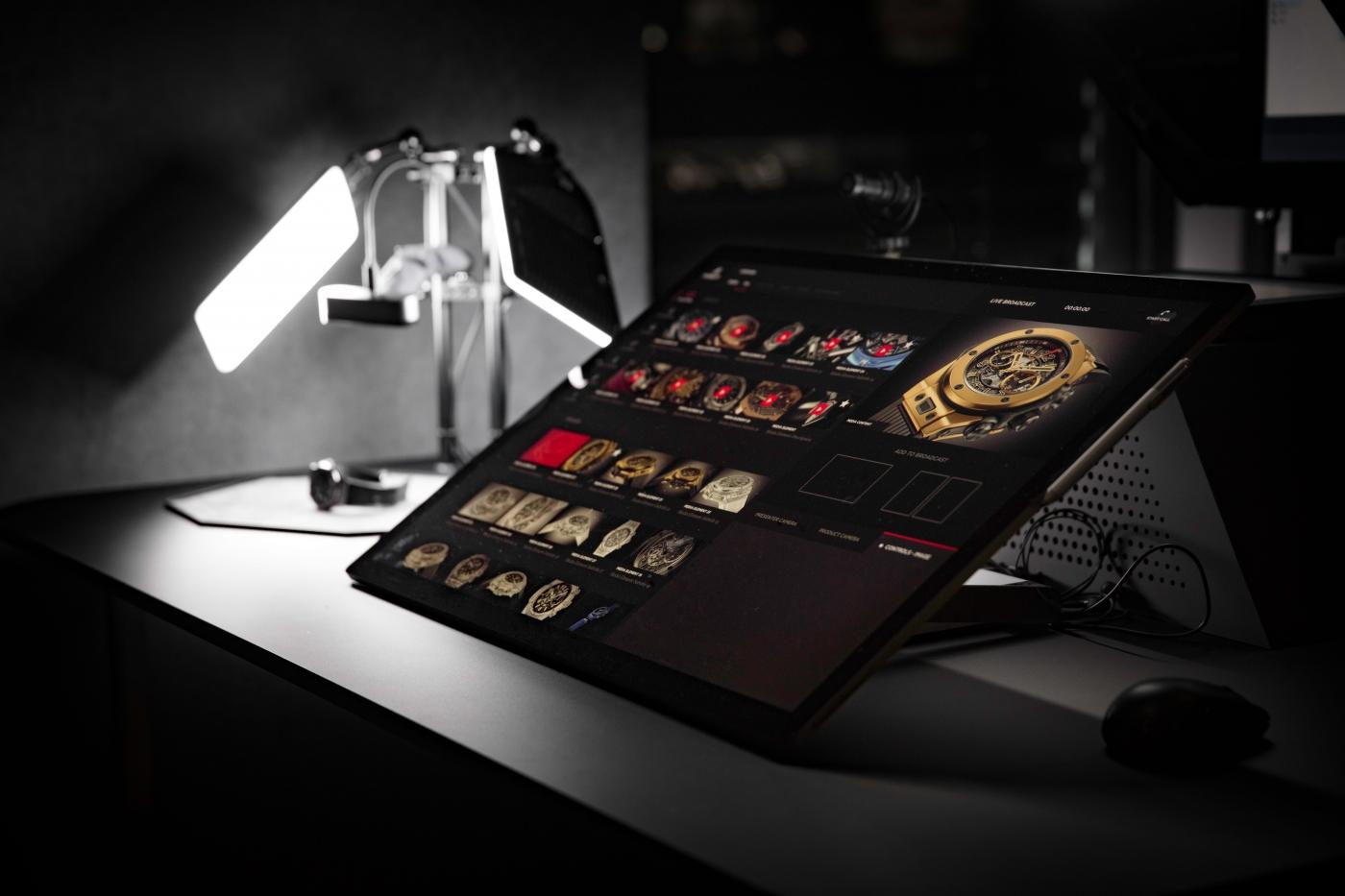 A digital Hublot boutique for a new experience 