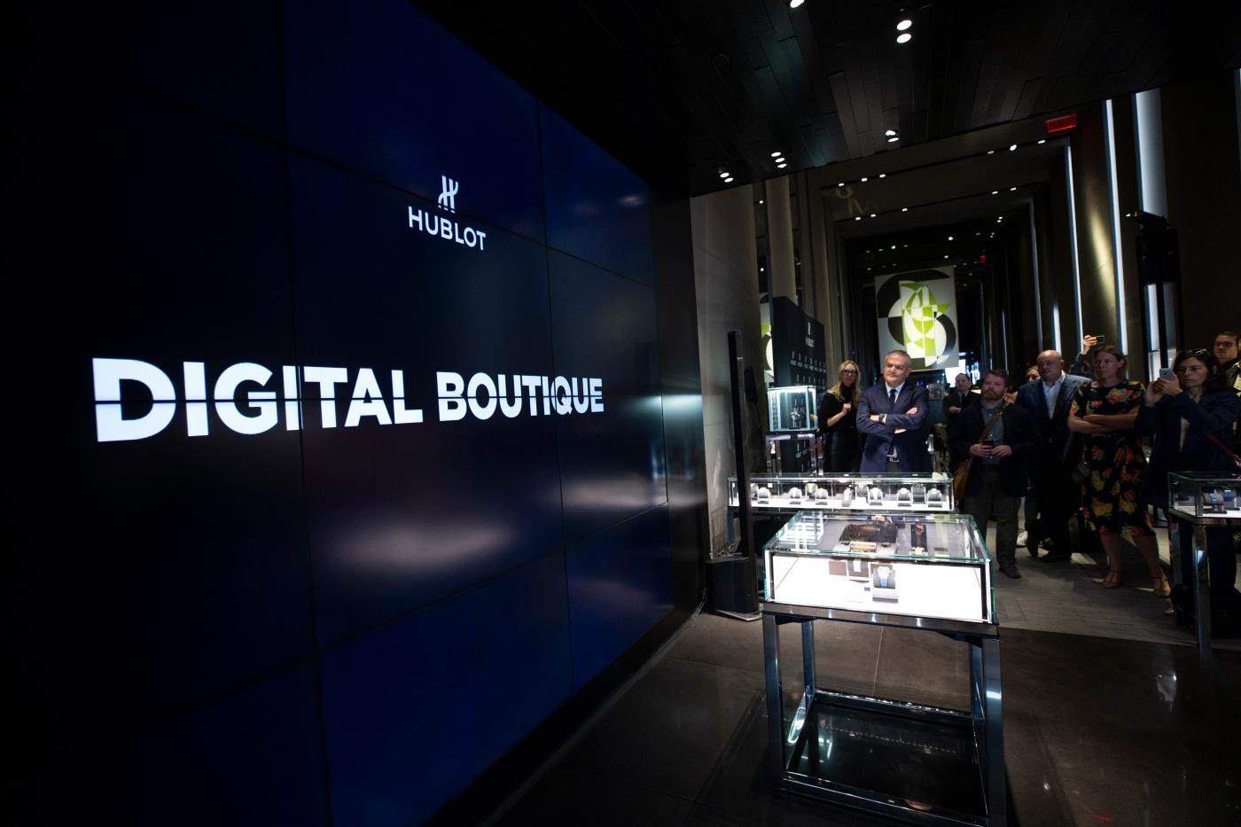 A digital Hublot boutique for a new experience 