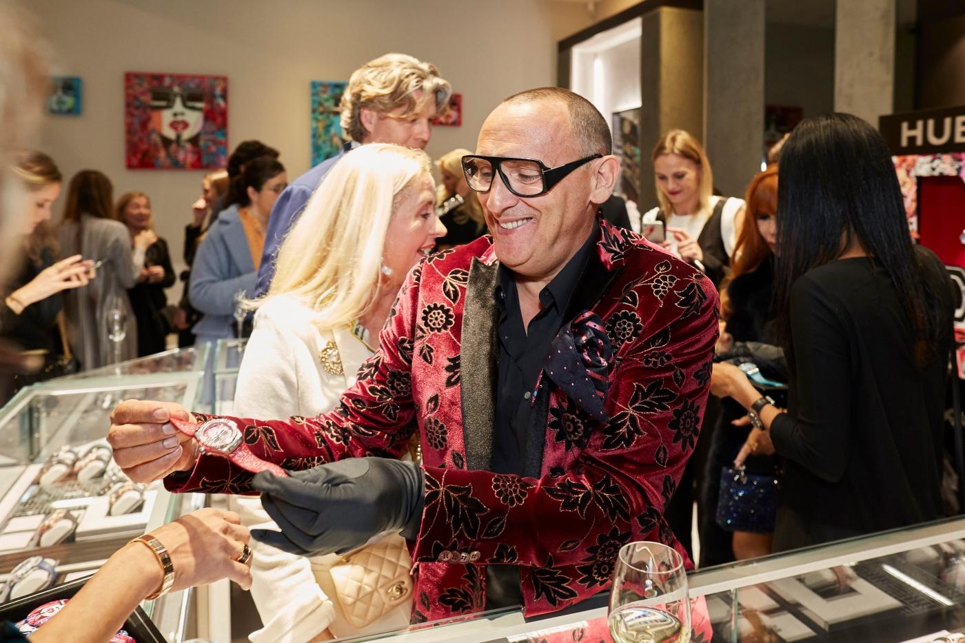 Marc Ferrero presenting his Big Bang One Click 39MM