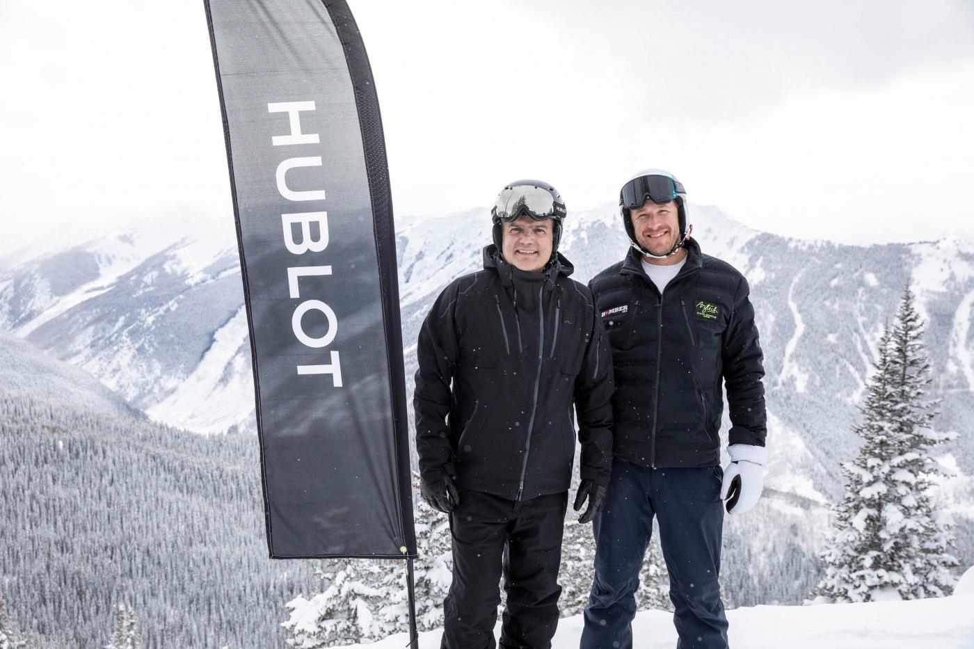 Ricardo Guadalupe and Bode Miller in Aspen 