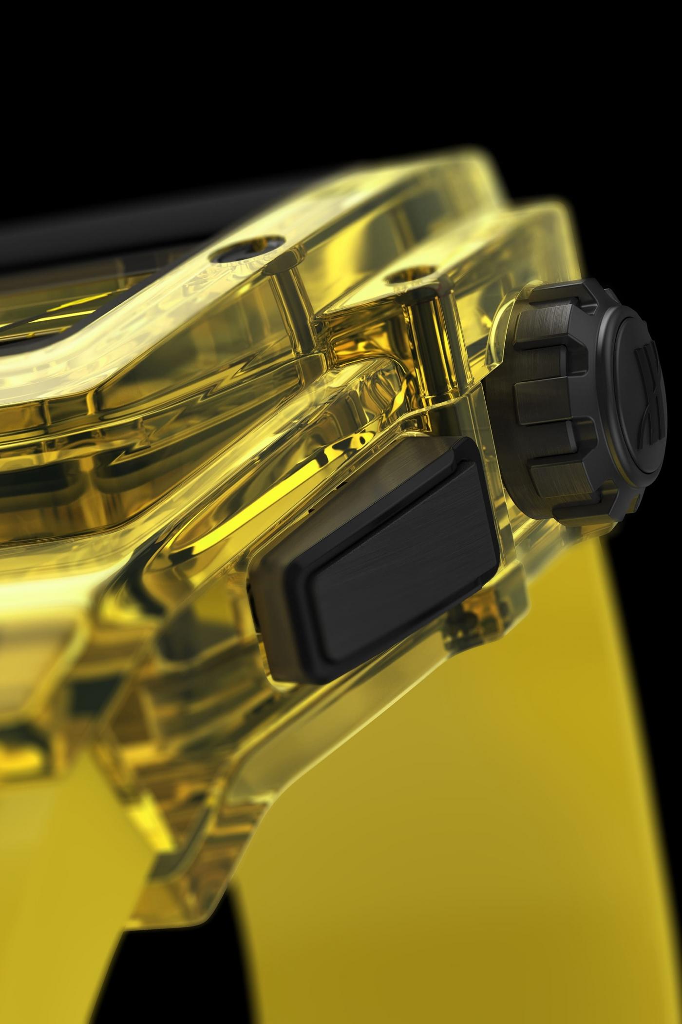 Spirit of Big Bang Yellow Sapphire - Close-up