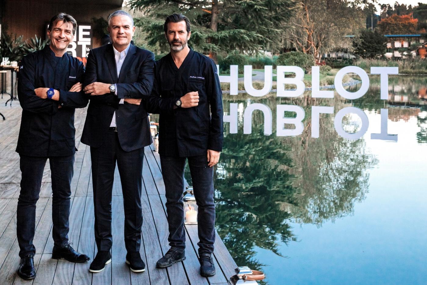 Yannick Alléno, Ricardo Guadalupe & Andreas Caminada