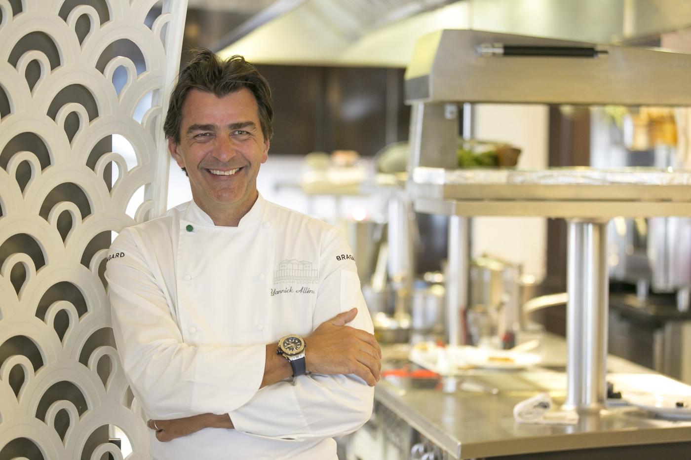 Yannick Alléno - chef and Hublot ambassador 