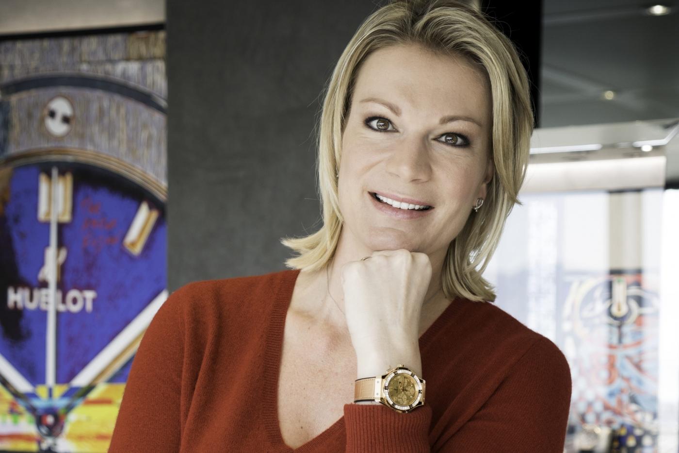 Maria Höfl-Riesch - olympic skier and Hublot Ambassador