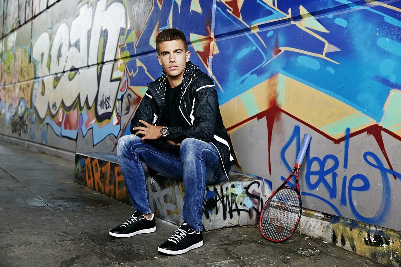 Borna Ćorić - tennis player and Hublot Ambassador