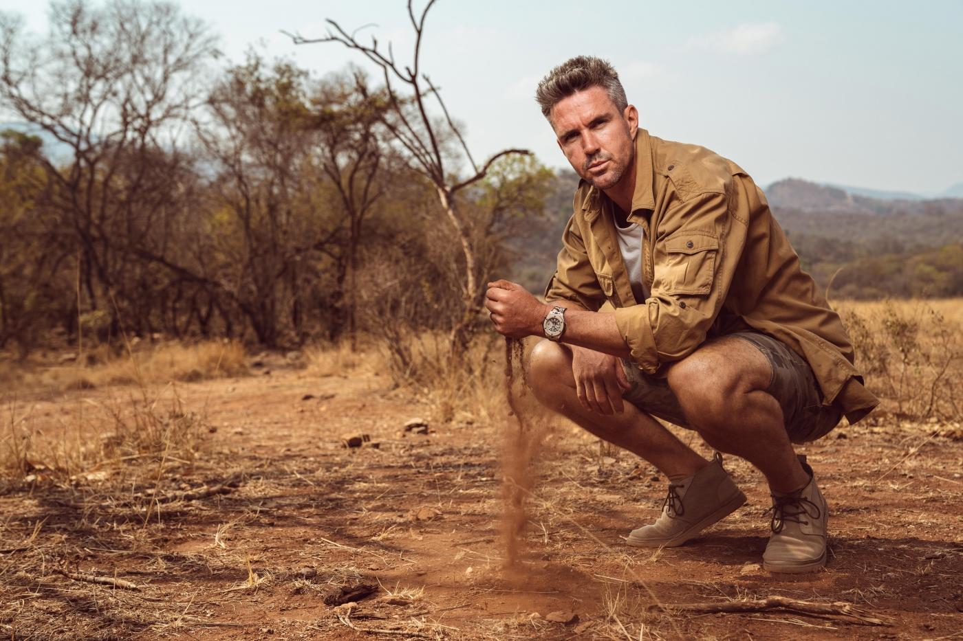 Kevin Pietersen founder of SORAI wearing the Big Bang Sorai