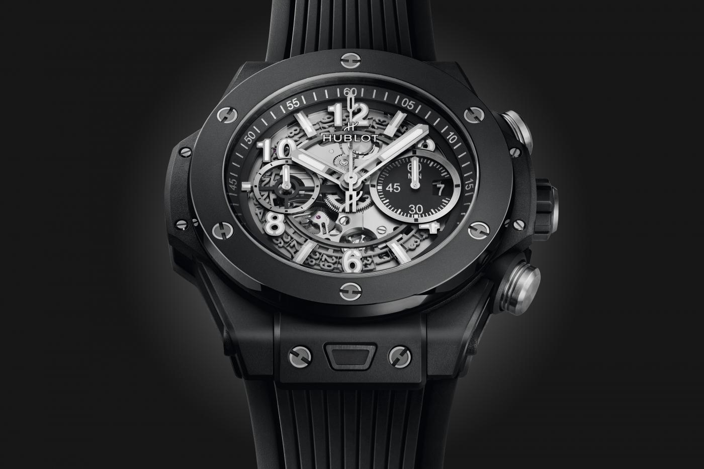 big bang unico black magic 44 mm