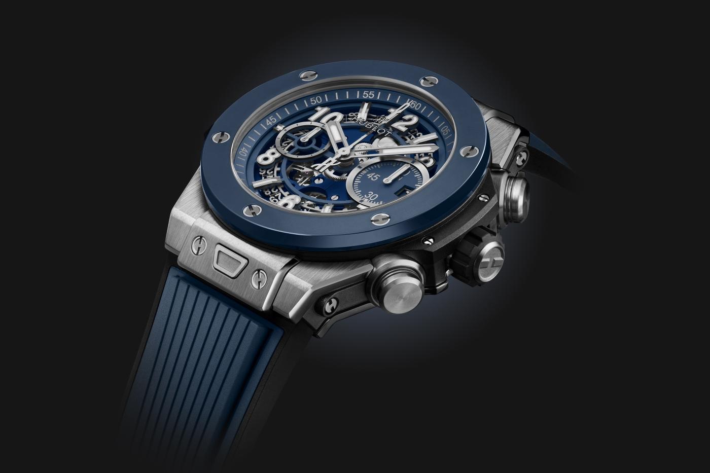 big bang unico titanium blue ceramic 44 mm shot