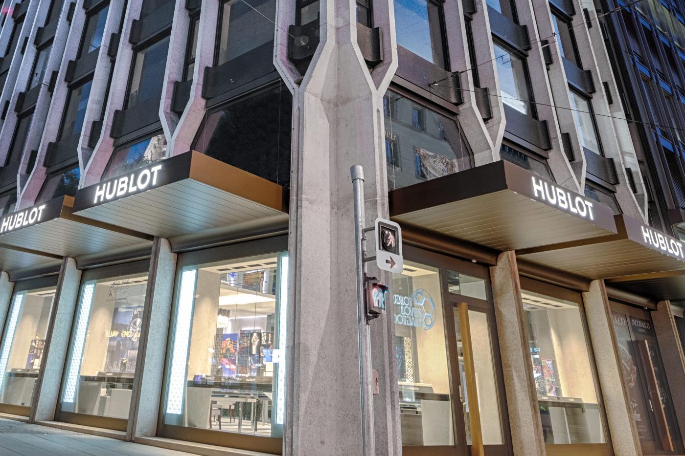 geneva hublot boutique outdoor