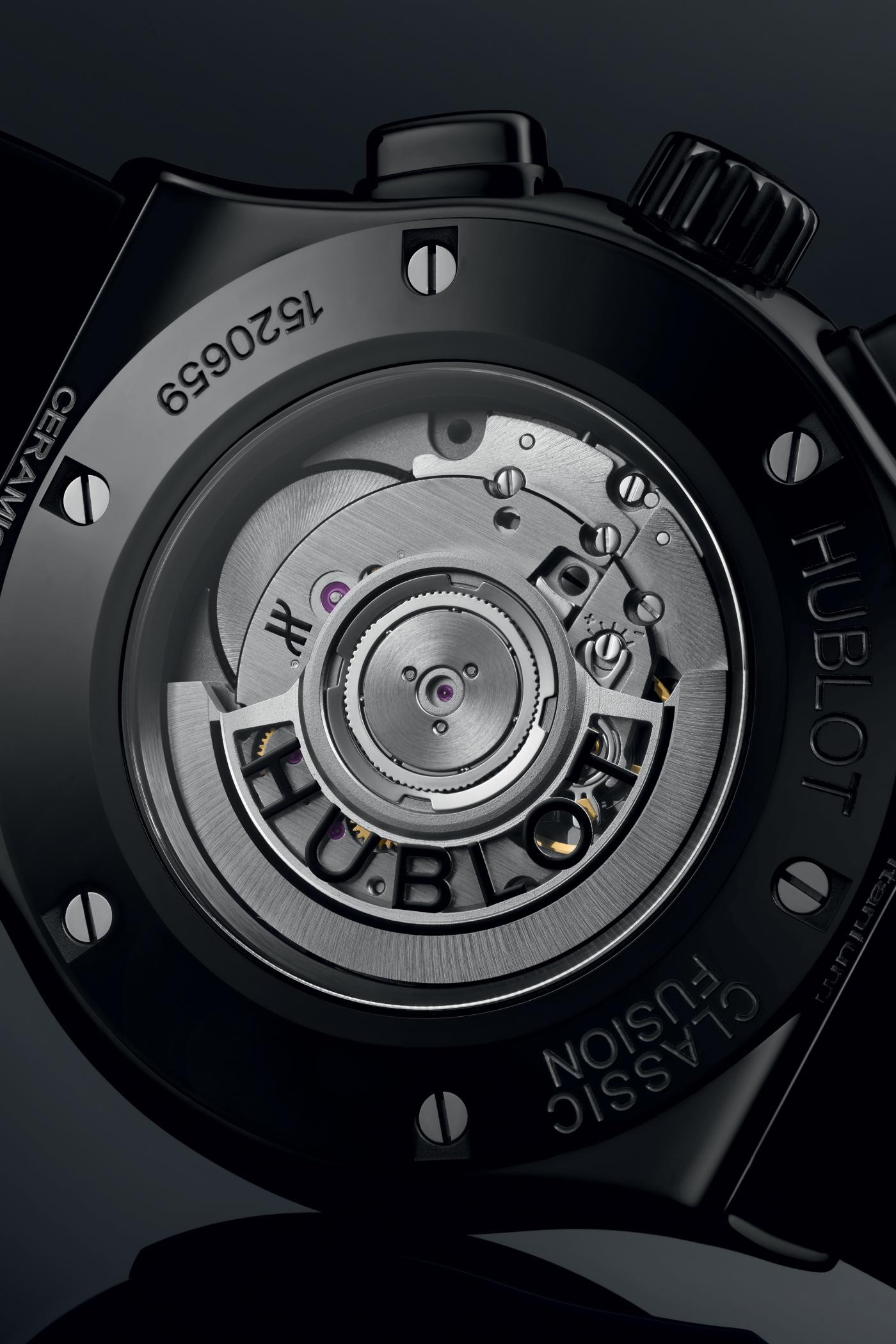 classic fusion chronograph black magic 45 mm