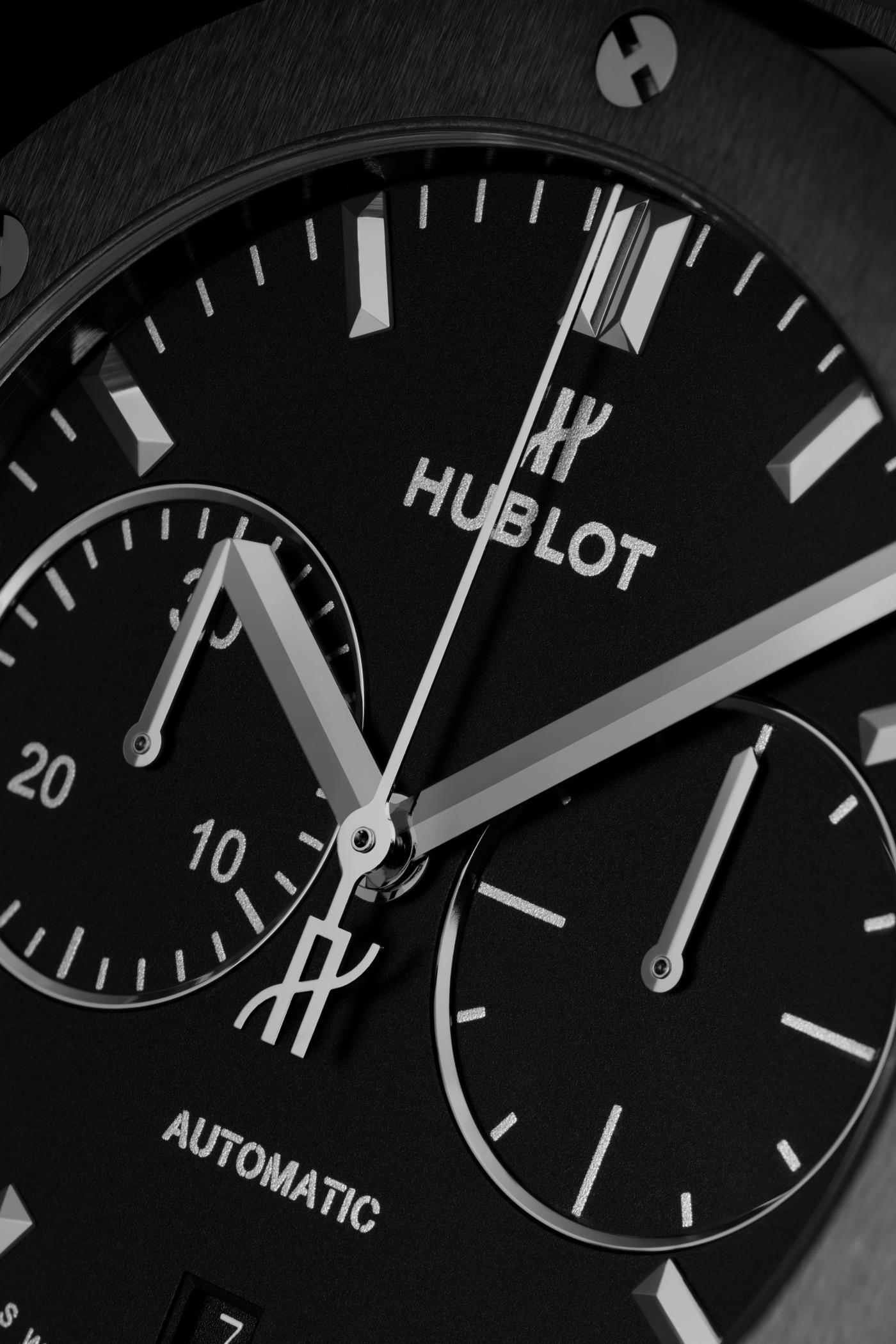 classic fusion chronograph black magic 45 mm