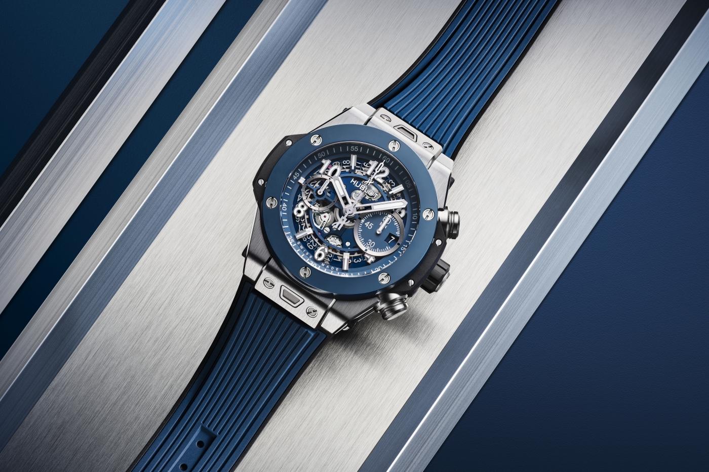 Big Bang Unico Titanium Blue Ceramic 44 mm