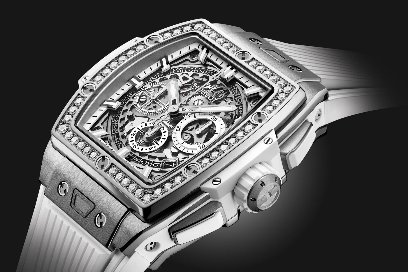 Spirit of Big Bang Titanium White Diamonds 42 mm