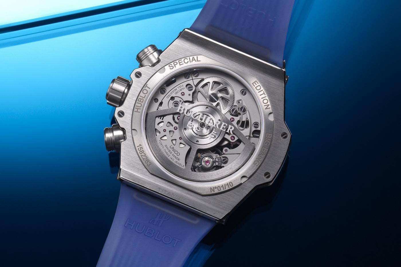big bang unico bucherer blue