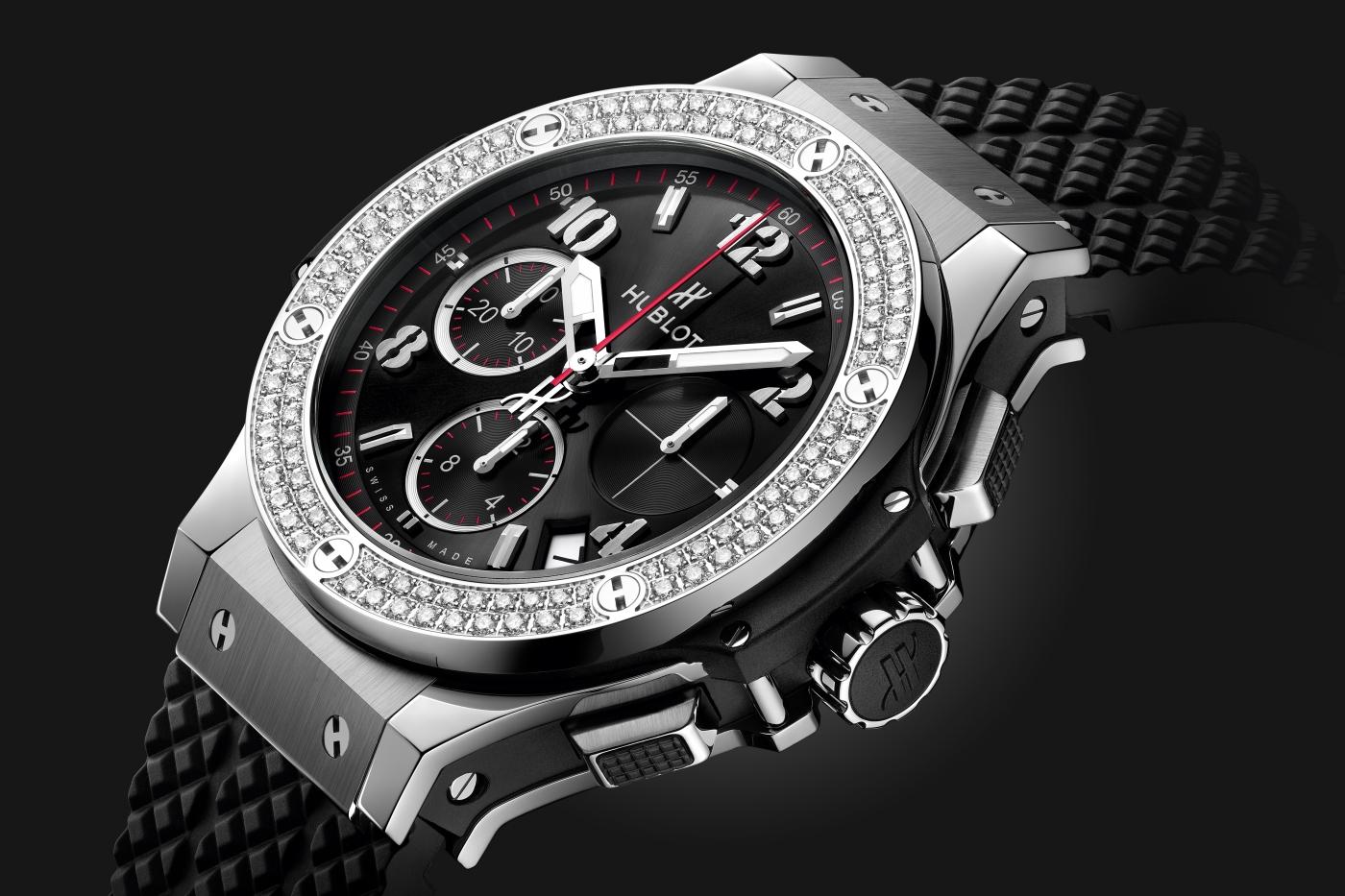Big Bang Steel Diamonds 41 mm