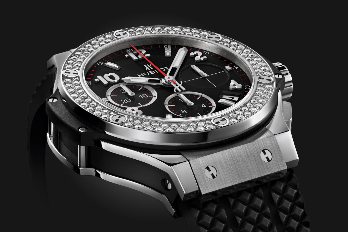 Big Bang Steel Diamonds 41 mm