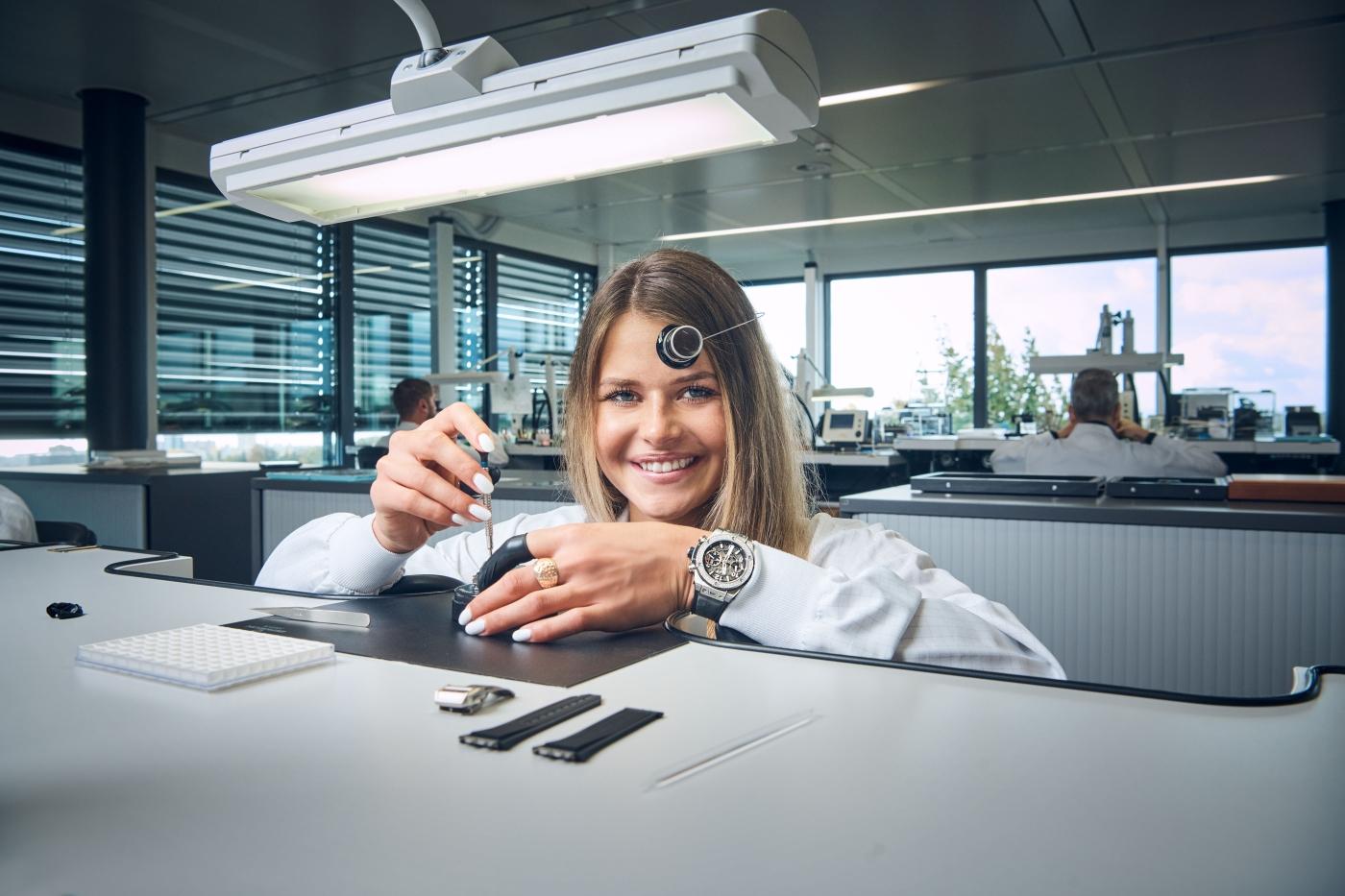 Corinne Suter hublot friend of the brand