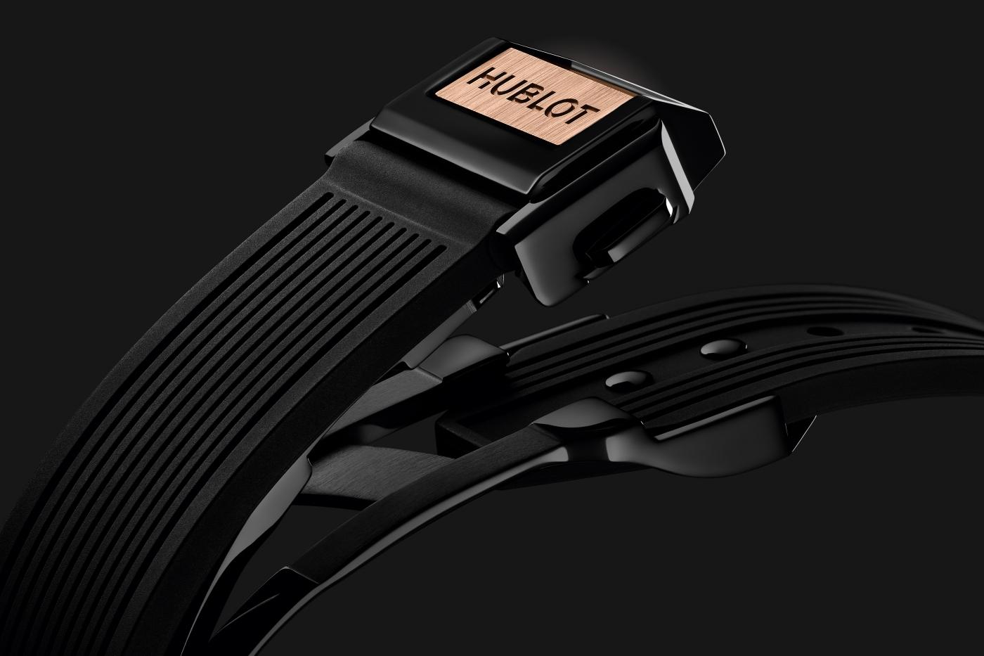 Big Bang One Click King Gold Full Pavé 33 mm