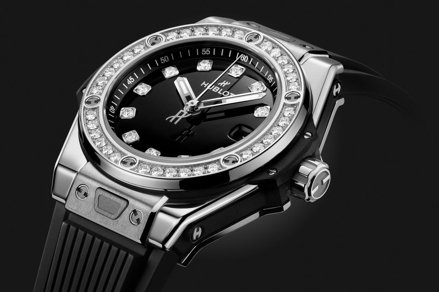 Big Bang One Click Steel Diamonds Diamonds Dial 33 mm