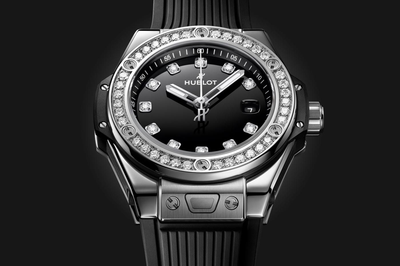 Big Bang One Click Steel Diamonds Diamonds Dial 33 mm