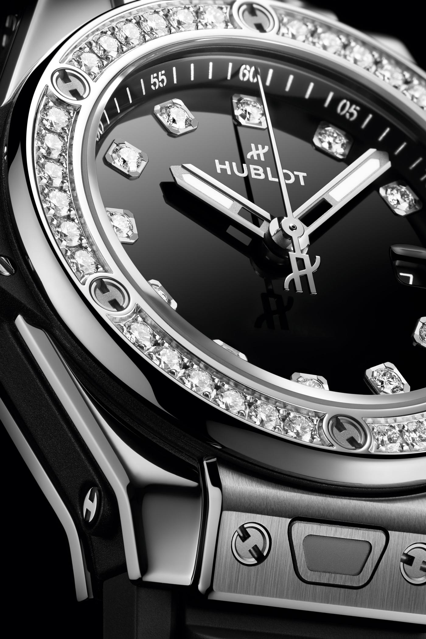 Big Bang One Click Steel Diamonds Diamonds Dial 33 mm