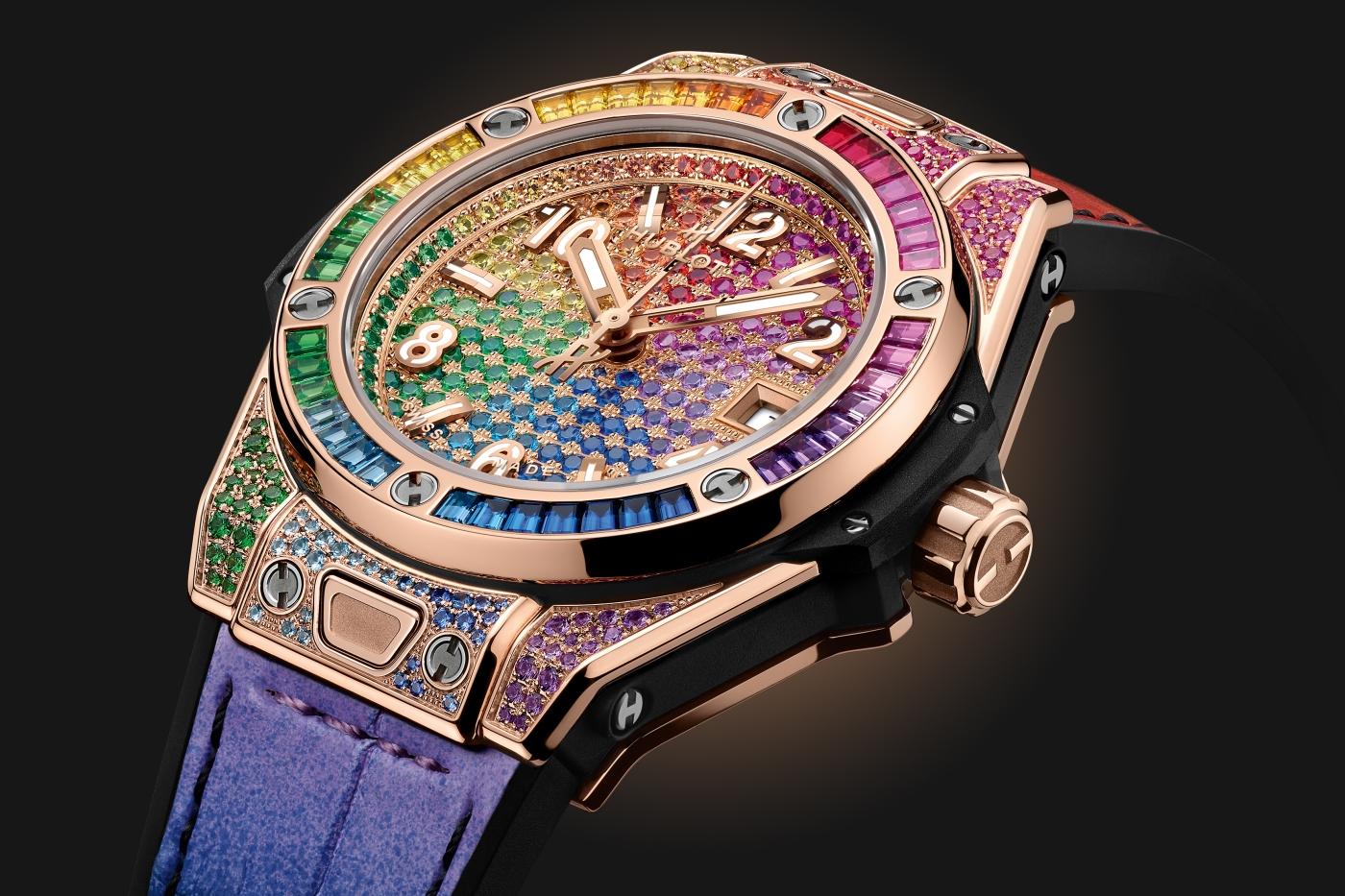Big Bang One Click King Gold Rainbow 33 mm