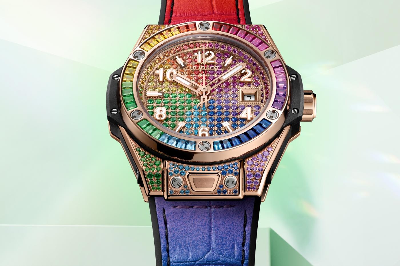 Big Bang One Click King Gold Rainbow 33 mm