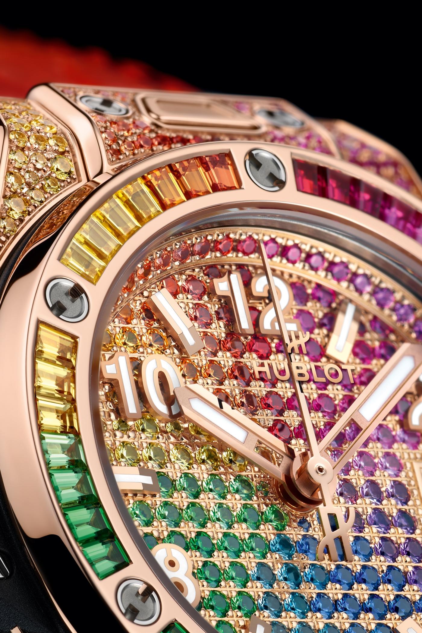 Big Bang One Click King Gold Rainbow 33 mm