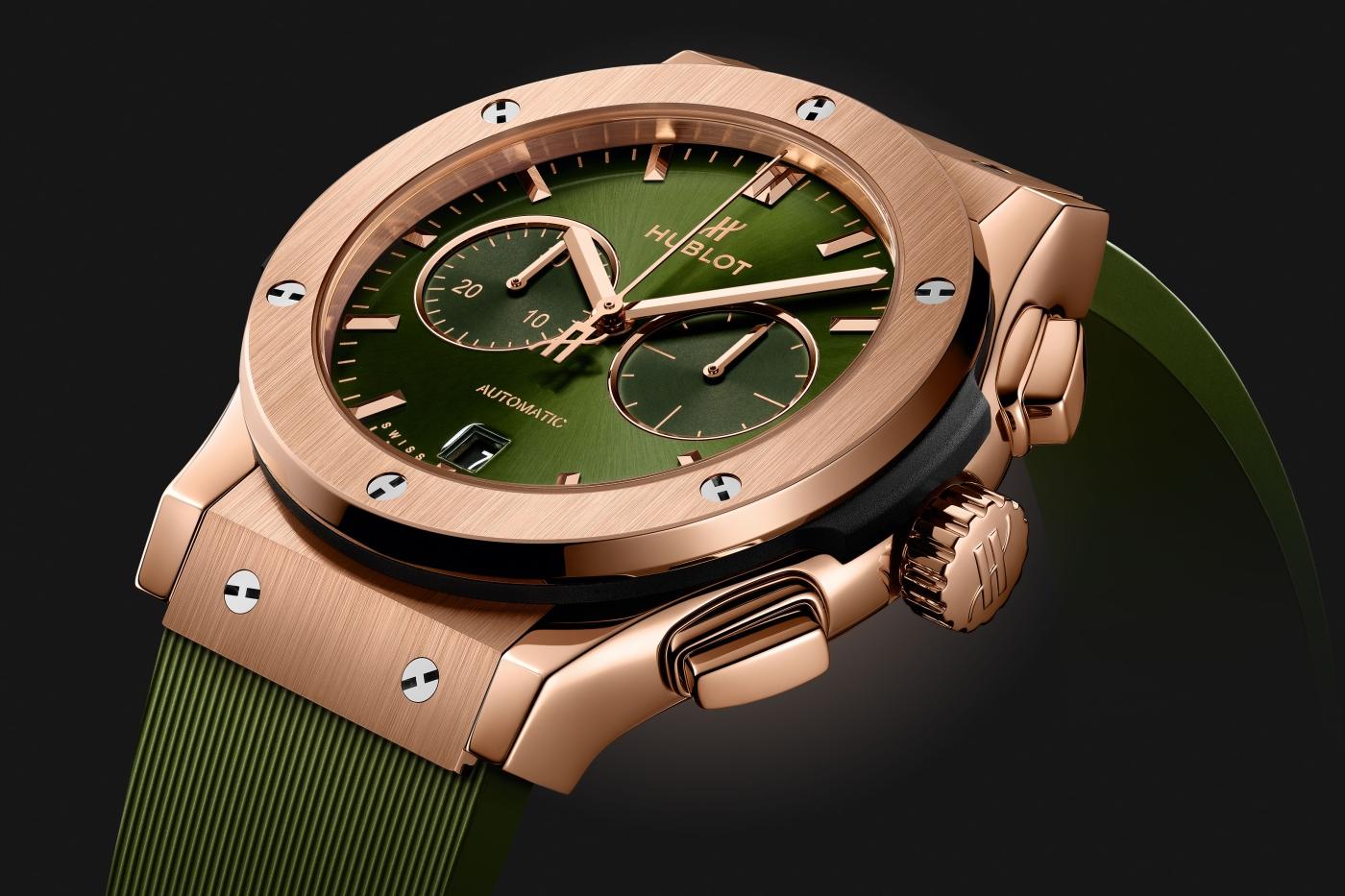 Classic Fusion Chronograph King Gold Green 42 mm