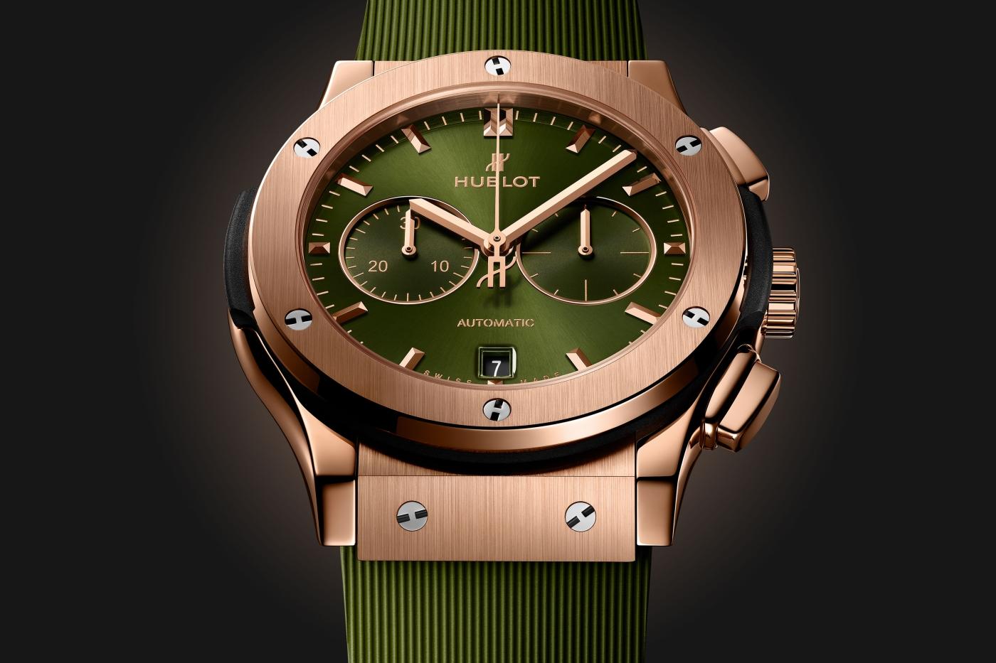 Classic Fusion Chronograph King Gold Green 42 mm