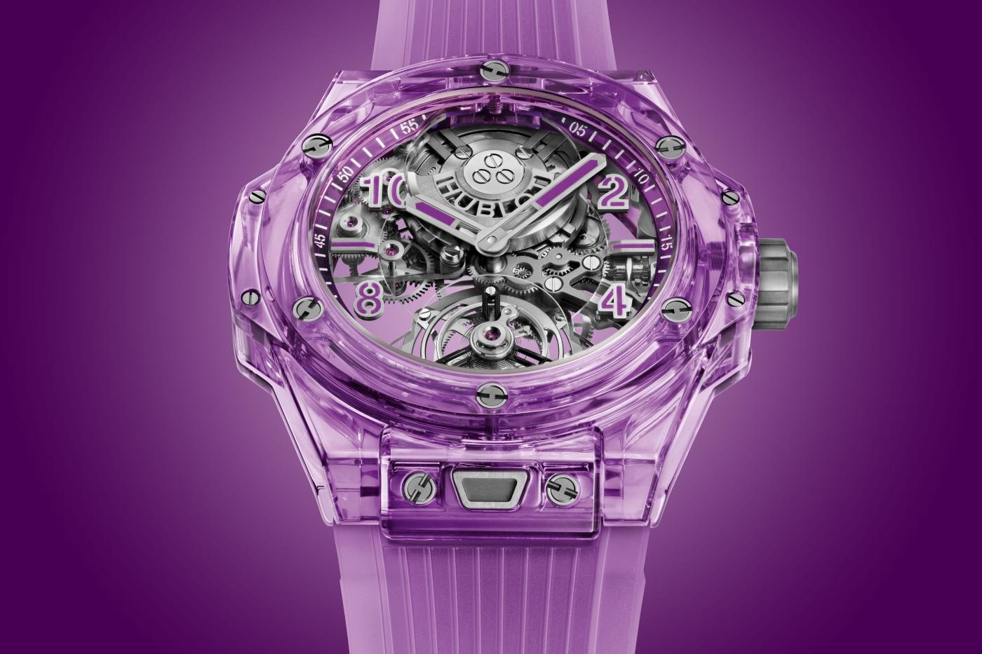 Big Bang Tourbillon Automatic Purple Sapphire 44 mm