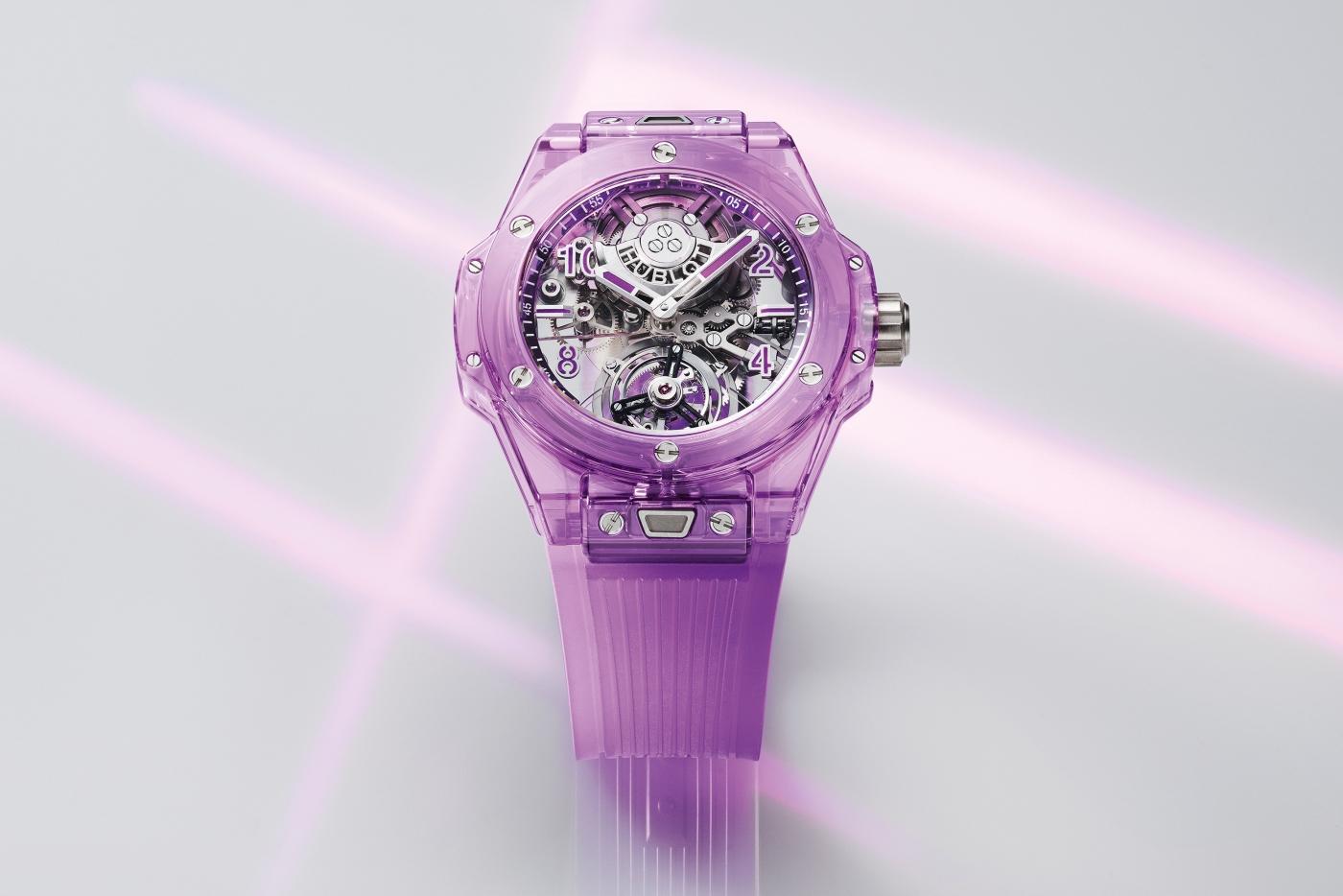 Big Bang Tourbillon Automatic Purple Sapphire 44 mm