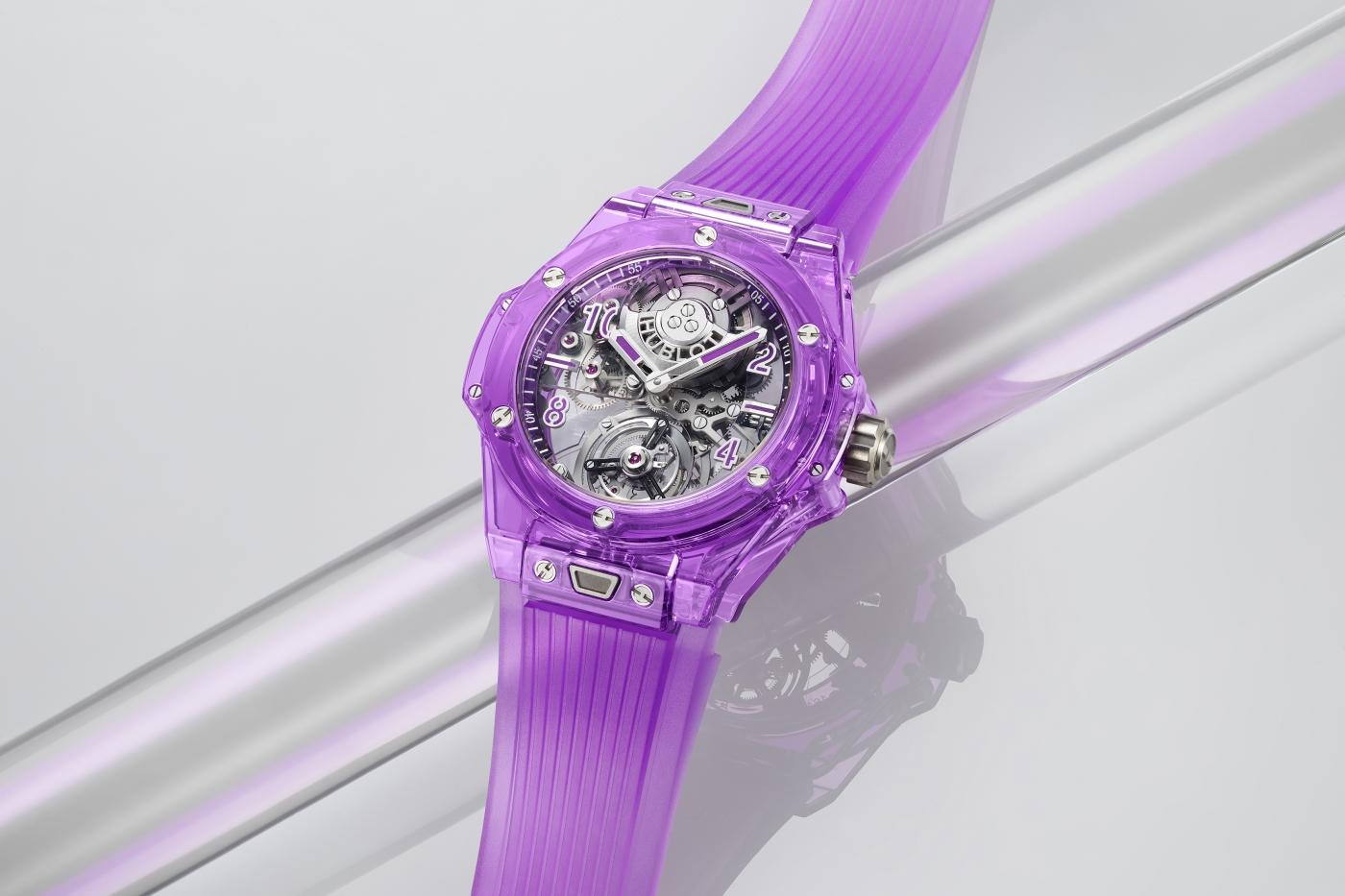 Big Bang Tourbillon Automatic Purple Sapphire 44 mm