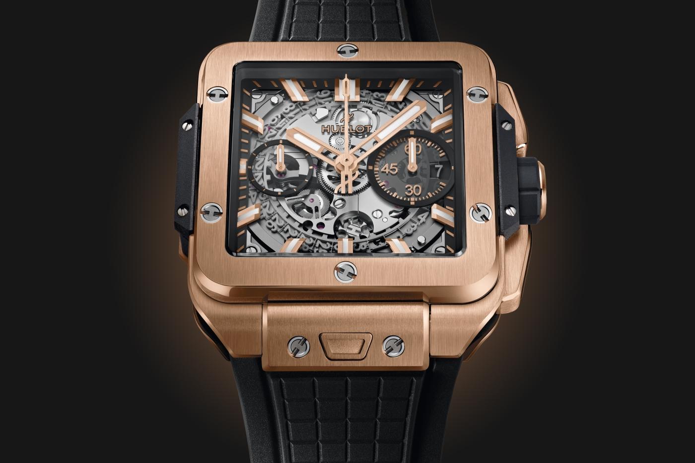Square Bang Unico King Gold 42 mm