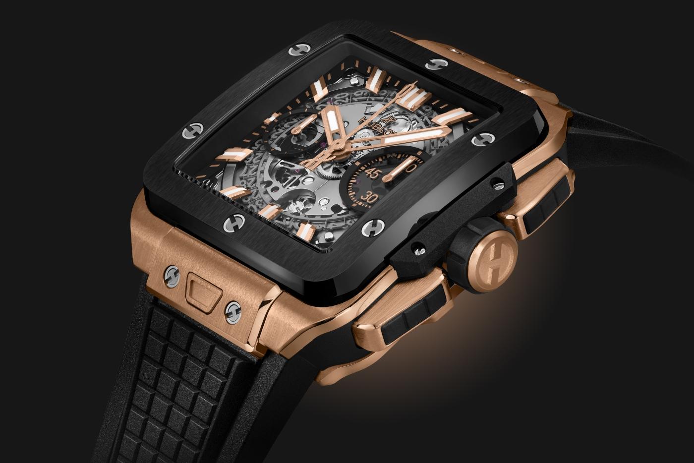 Square Bang Unico King Gold Ceramic 42 mm