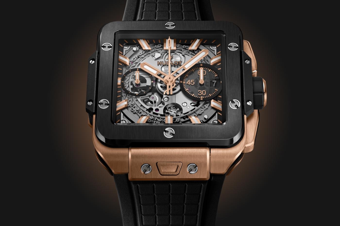 Square Bang Unico King Gold Ceramic 42 mm