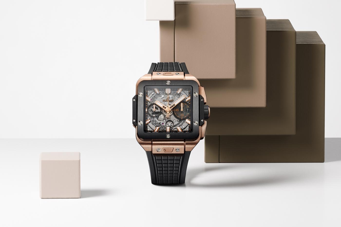 Square Bang Unico King Gold Ceramic 42 mm