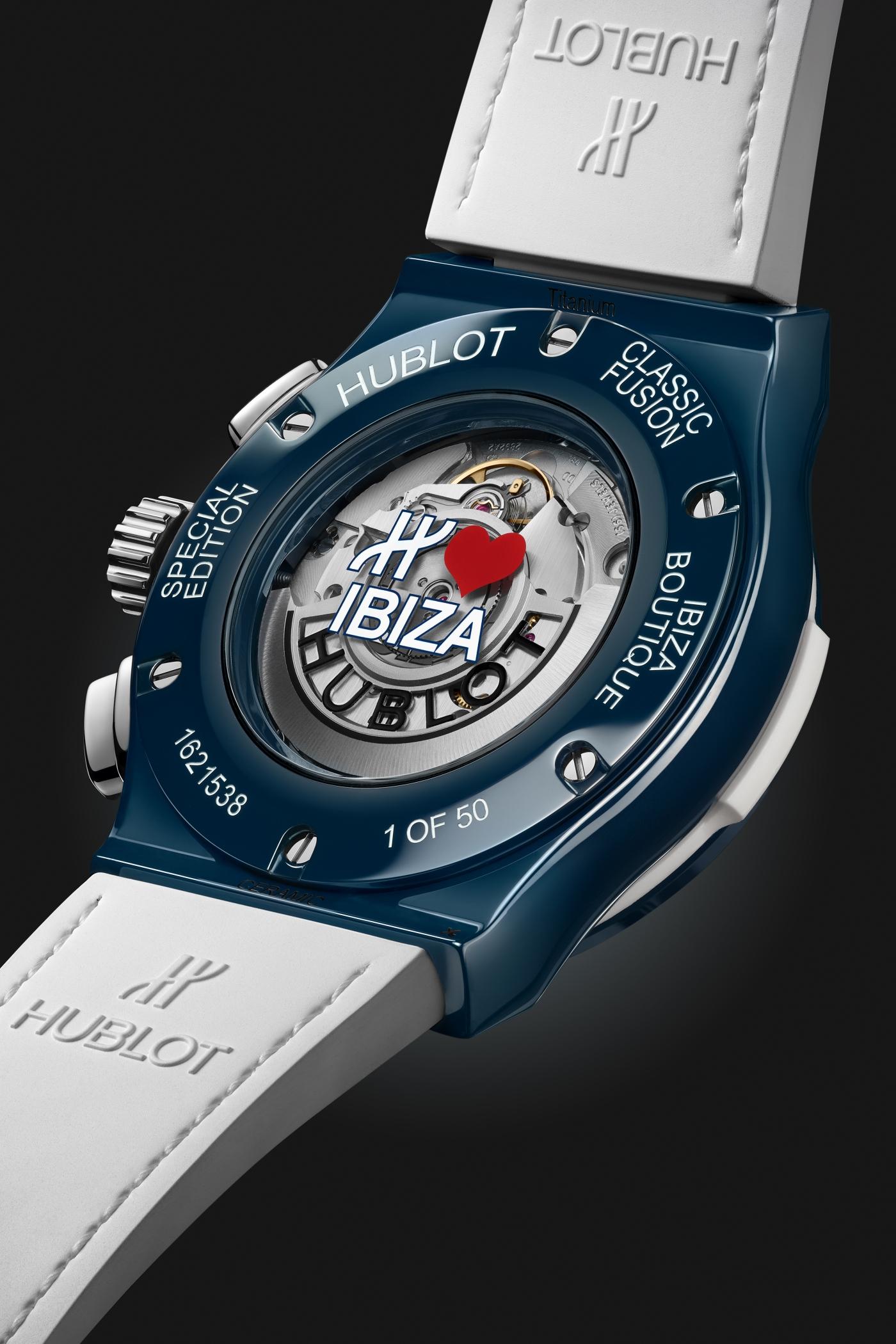 Classic Fusion Aerofusion Chronograph Ceramic Blue Ibiza Boutique