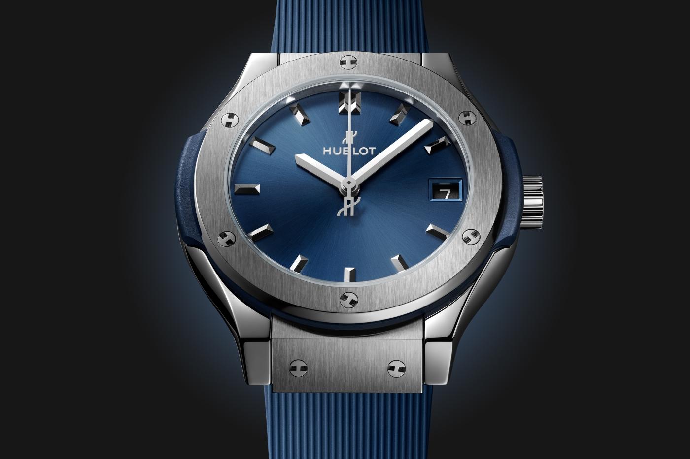 Classic Fusion Titanium Blue 33 mm